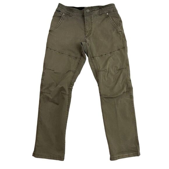 Kuhl Adventure Hiking Pants Mens 30X30 Khaki Outdoors Camping Stretch Gorpcore - Picture 1 of 14